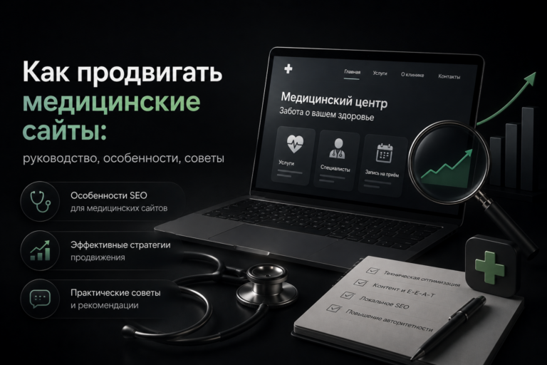 Как продвигать медицинские сайты: руководство, особенности, советы в 2022 году